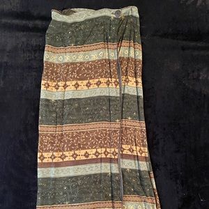 🧵As Is 3 for $15🧵 Boho Wrap Maxi Skirt